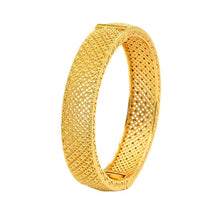 Load image into Gallery viewer, Hot Sale 24K Gold Plated Bracelet Dubai Bride India Nigeria Women&#39;s Wedding Alluvial Gold Bracelet Ornament Wholesale