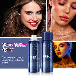 NewibcccndcGlitter Spray Cross-Border60ML Nightclub Party Body Starry Sky Flash Spray