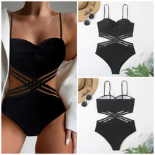 Load image into Gallery viewer, 2022New Foreign Trade Amazon European and American Sexy Hard Bag Strap One-Piece Bikini Women&#39;s Swimsuit Factory Wholesale