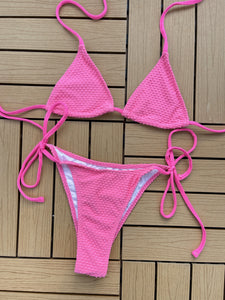 2023New Single Swimsuit Bikini Women's European and American Swimsuit Sexy Split Bikini SwimsuitLG230