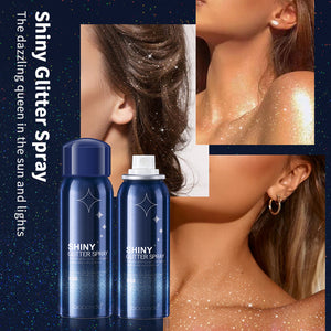 NewibcccndcGlitter Spray Cross-Border60ML Nightclub Party Body Starry Sky Flash Spray