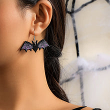 Load image into Gallery viewer, Europe and America Cross Border Halloween Party Ghost Witch Punk Earrings Sweet Cool Pumpkin Skull Stud Earrings Eardrop