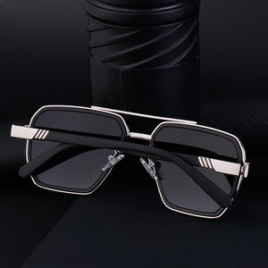 European and American Retro Square Frame Men's Sunglasses Uv Protection Driving Sunglasses Men's Cross-Border Wholesaleshades