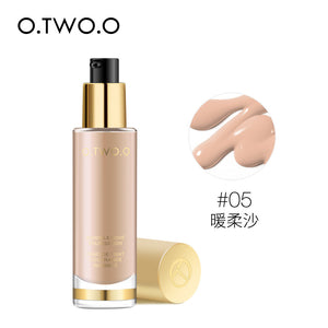 O.TWO.OGold Natural Longwear Foundation Flawless Cover Invisible PoresbbCream Moisturizing Liquid Foundation9983