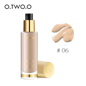 O.TWO.OGold Natural Longwear Foundation Flawless Cover Invisible PoresbbCream Moisturizing Liquid Foundation9983