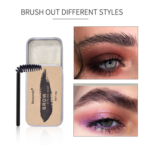 ibcccndcEyebrow Shaping Soap Natural Wild Eyebroweyebrow soap Waterproof Non-Dizzy Makeup Cross-Border Makeup