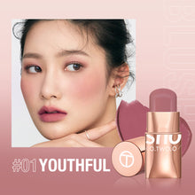 Load image into Gallery viewer, O.TWO.OVigorous Smooth Blusher Natural Nude Makeup Blush Stick MakeupSC049