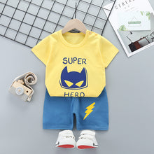 Load image into Gallery viewer, Children&#39;s Short-Sleeved Suit Cotton Summer Baby Clothes Korean Girls  TT-shirt Boys&#39; Clothing Foreign Trade Children&#39;s Wear Wholesale