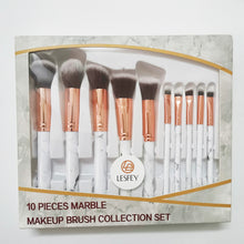 Load image into Gallery viewer, LESFEY 10pcs Makeup Brushes Set Eye Shadow Foundation Powder Edge Control Brush Make Up Brush Cosmetic Beauty Brush Set