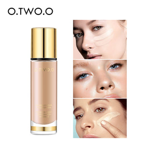 O.TWO.OGold Natural Longwear Foundation Flawless Cover Invisible PoresbbCream Moisturizing Liquid Foundation9983