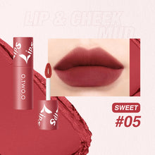 Load image into Gallery viewer, O.TWO.OLip Mud Matte Finish Lip and Cheek Dual-Use Blush Lipstick Air Lip Lacquer Longlasting lip gloss9144