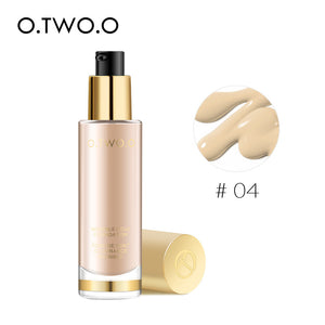 O.TWO.OGold Natural Longwear Foundation Flawless Cover Invisible PoresbbCream Moisturizing Liquid Foundation9983