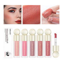 Load image into Gallery viewer, LakerainLiquid Blush Long-Lasting Color Non-Fading Waterproof Blush Natural Moisturizing Rouge Blush