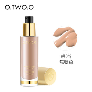 O.TWO.OGold Natural Longwear Foundation Flawless Cover Invisible PoresbbCream Moisturizing Liquid Foundation9983